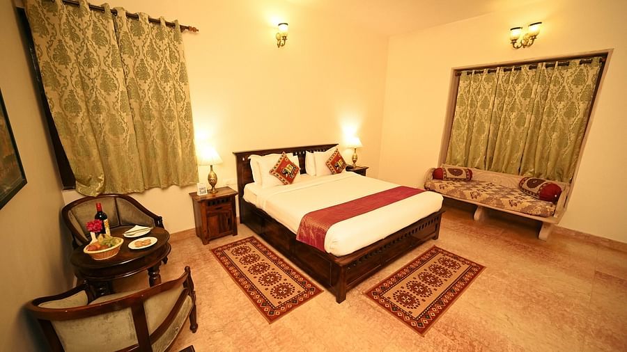 Super deluxe room at Clarks Inn Suites, Ranthambore