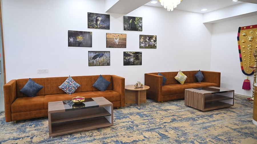 image of the seating area at Clarks Safari Kheda's reception