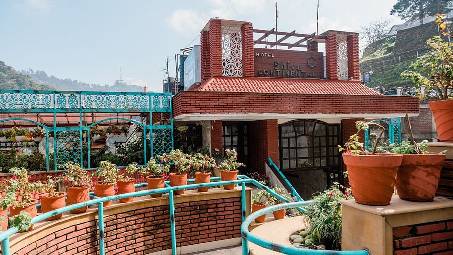 Exterior view of our hotel in Mussourie 2