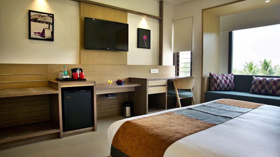 Superior room1 Purple cloud hotel bangalore airport hote