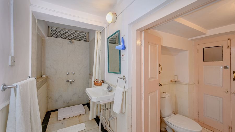 Red Washroom