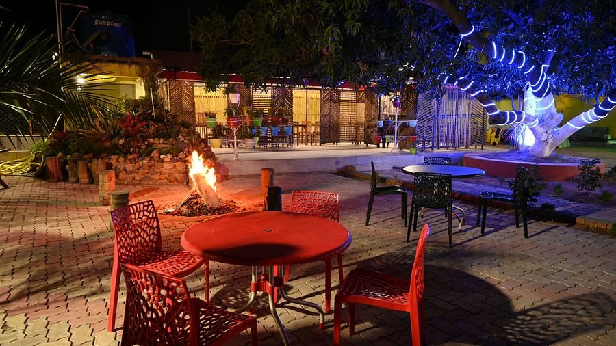 Outdoor area at Zeromile by Wedlock Greens, McCluskieganj