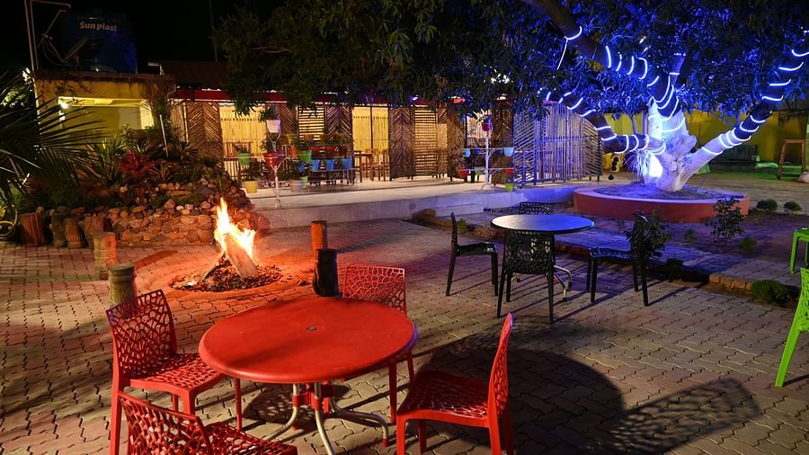 Outdoor area at Zeromile by Wedlock Greens, McCluskieganj
