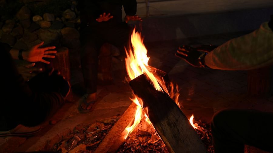 Campfire at Zeromile by Wedlock Greens, McCluskieganj