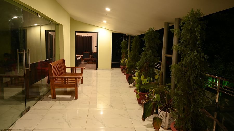 Lobby area at Zeromile by Wedlock Greens, McCluskieganj