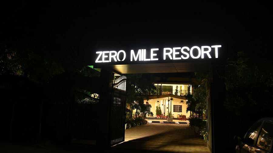 Entrance of Zeromile by Wedlock Greens, McCluskieganj