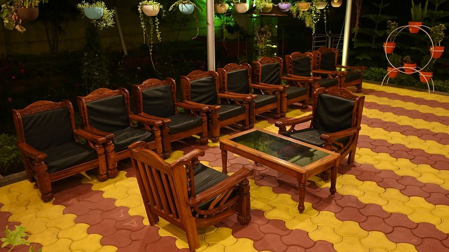Lobby area at Zeromile by Wedlock Greens, McCluskieganj