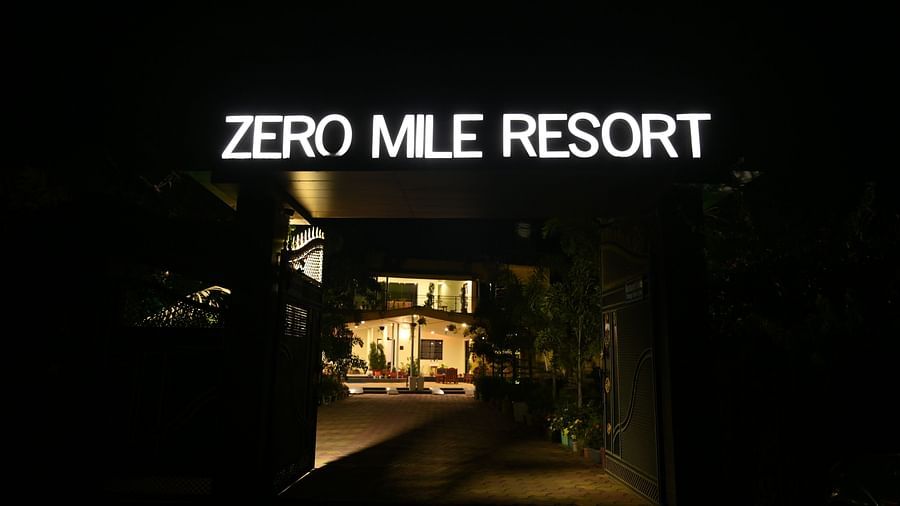 Entrance of Zeromile by Wedlock Greens, McCluskieganj