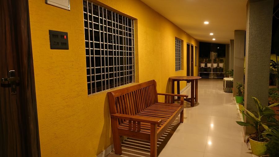 Lobby area at Zeromile by Wedlock Greens, McCluskieganj