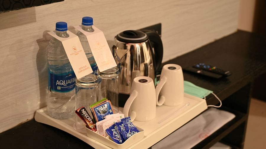 Room Amenities at Zeromile by Wedlock Greens, McCluskieganj