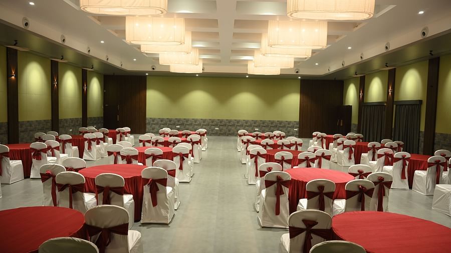 Coral Banquet Hall at Mango Leaf Lake Resort in Pune 5