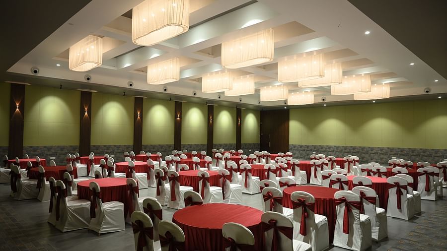 Coral Banquet Hall at Mango Leaf Lake Resort in Pune 7