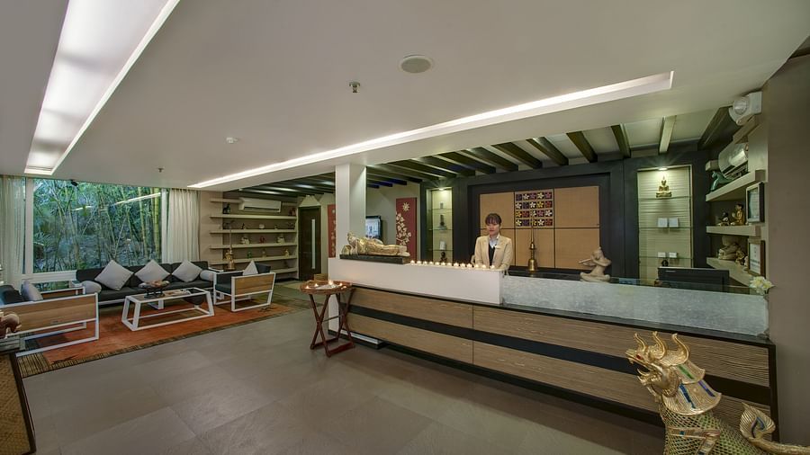 the lobby of the spa - Mayfair Spa Resort & Casino Gangtok 