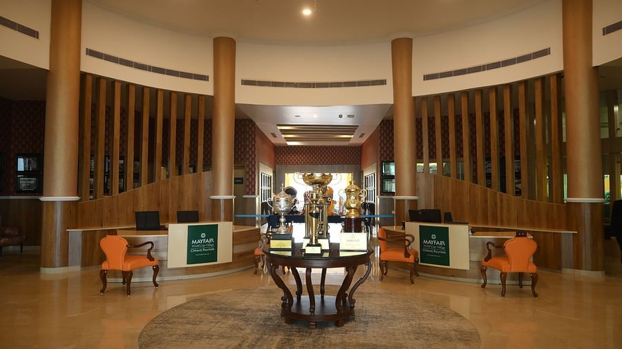 Image of the grand Reception at  MAYFAIR World Cup Village, Rourkela