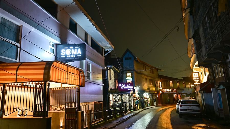 Exterior of the restaurant at The Soma Hotel by Avianna Group, Darjeeling