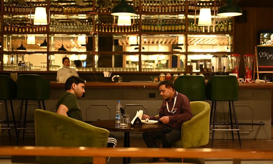 alt-text people at a restaurant - Hotel Polo Towers, Agartala