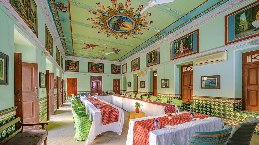 The Piramal Haveli - 20th Century, Shekhavati Shekhavati Conference Hall
