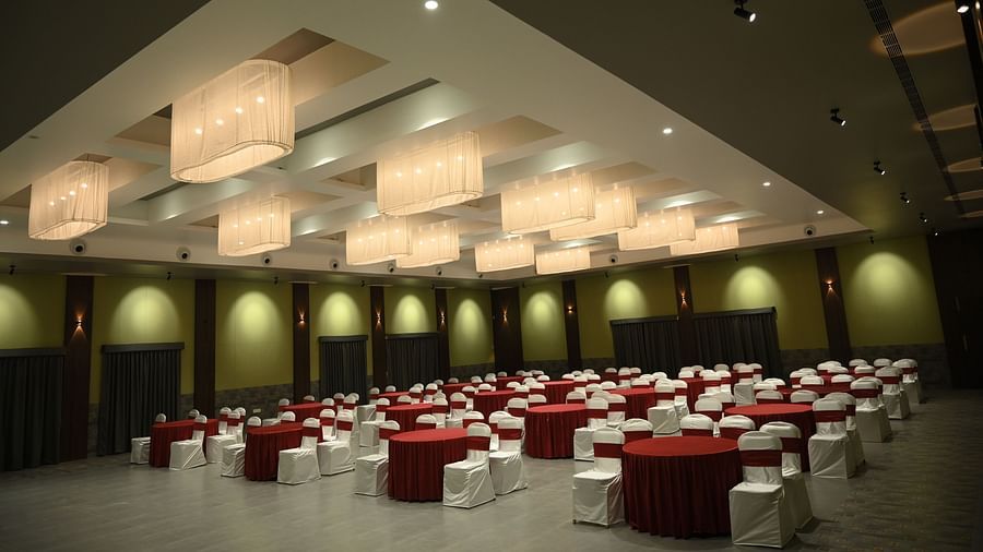 Coral Banquet Hall at Mango Leaf Lake Resort in Pune 2