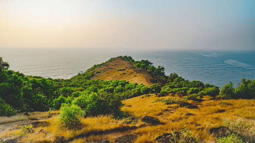 View from Chapora Fort