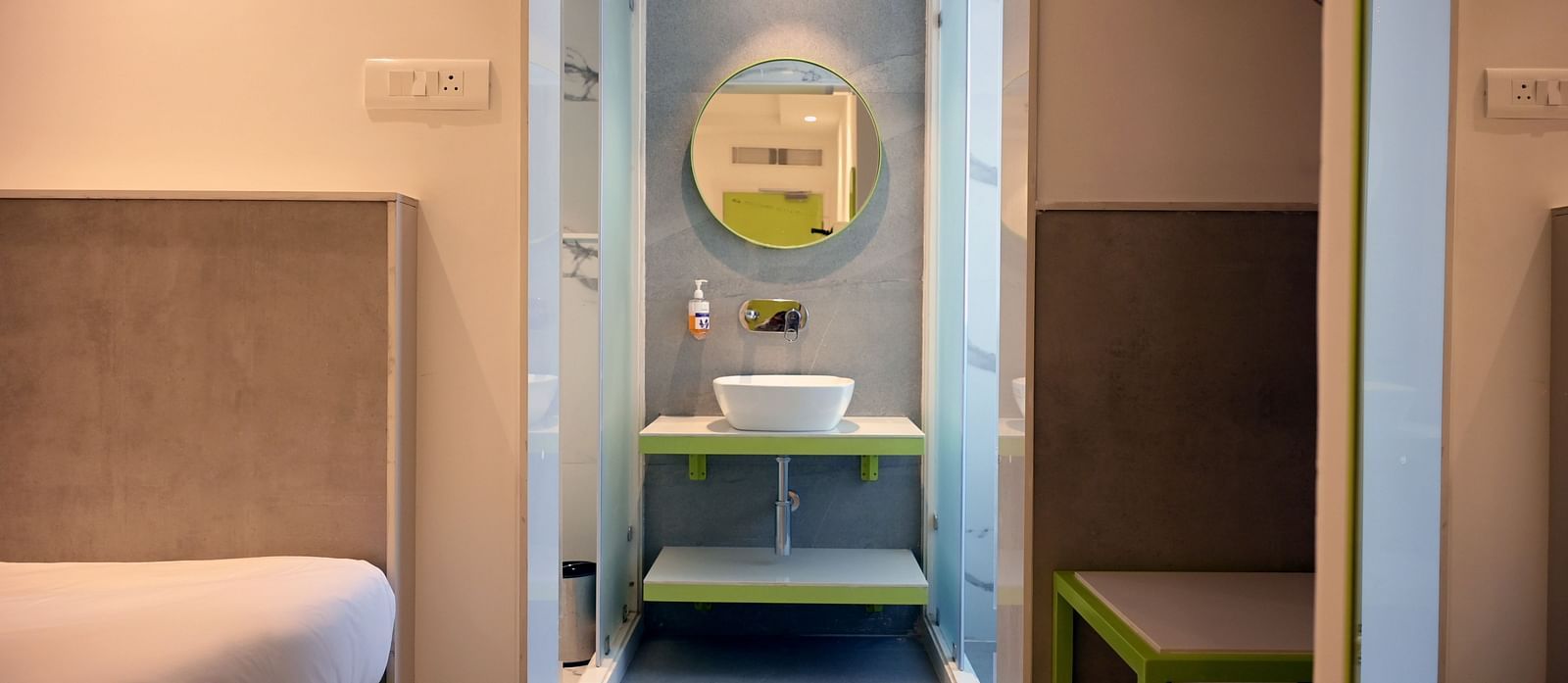 Picture featuring a clean washroom - Hotel Le ROI Express, Karol Bagh 