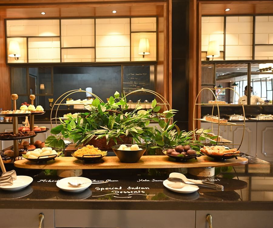 buffet spread - Hotel Polo Towers, Agartala