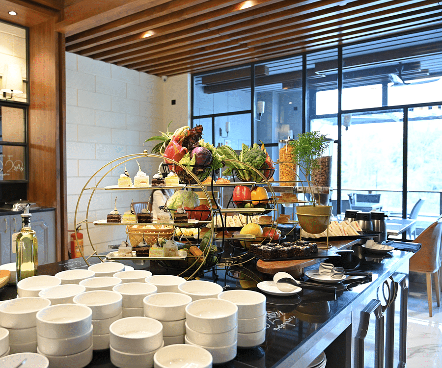 buffet spread - Hotel Polo Towers, Agartala