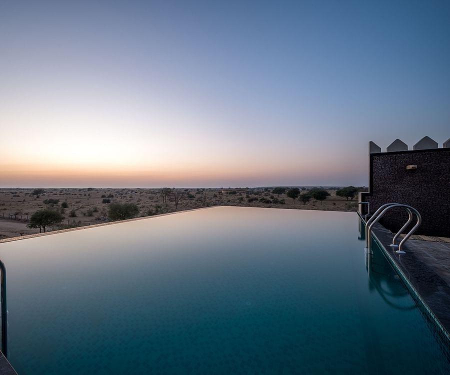 alt-text A view of the pool - Karwaan Jaisalmer
