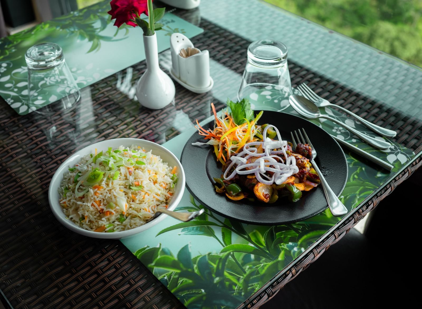 Dining at Parakkat Nature Hotel and Resorts, Munnar 9