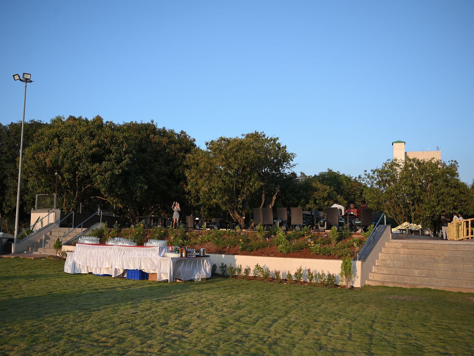 Dining at Amarai at Mango Leaf Lake Resort, Pune 2