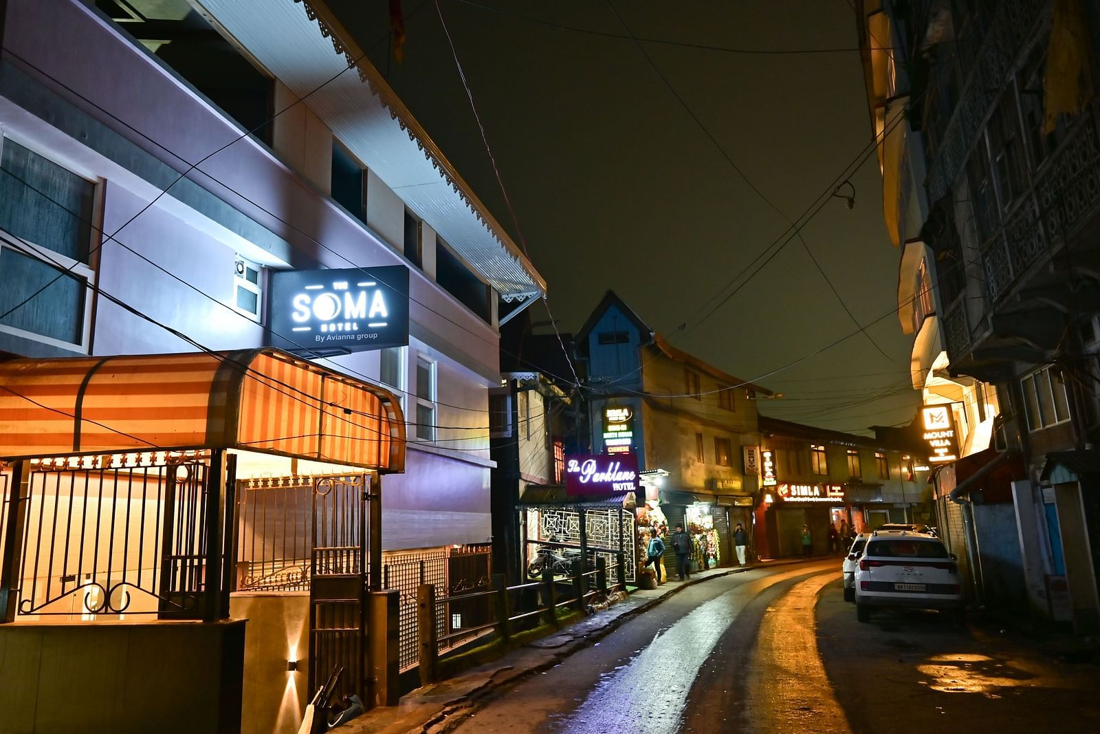 Exterior of the restaurant at The Soma Hotel by Avianna Group, Darjeeling
