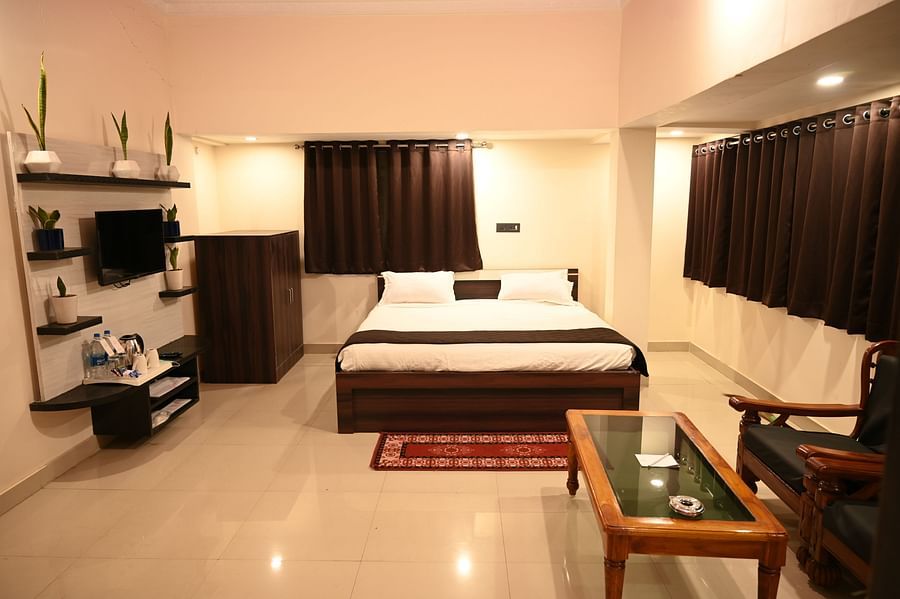 Our Safari Rooms at Zero Mile Resort in Mckluskiegunj