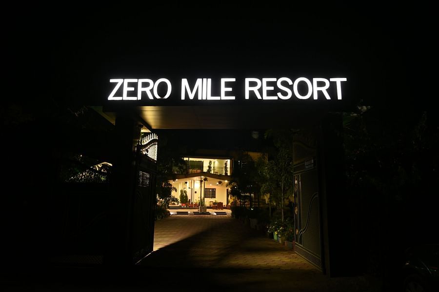 Entrance of Zeromile by Wedlock Greens, McCluskieganj