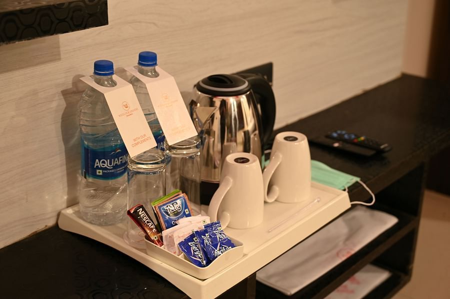 Room Amenities at Zeromile by Wedlock Greens, McCluskieganj