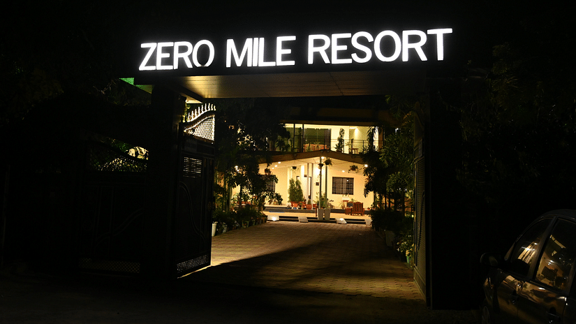 Entrance of Zeromile by Wedlock Greens, McCluskieganj