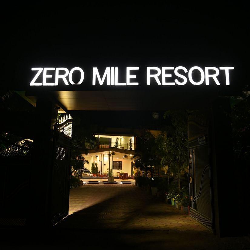 Entrance of Zeromile by Wedlock Greens, McCluskieganj