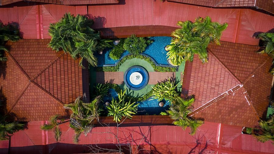 drone shot of the property - Mayfair Lagoon, Bhubaneswar 1