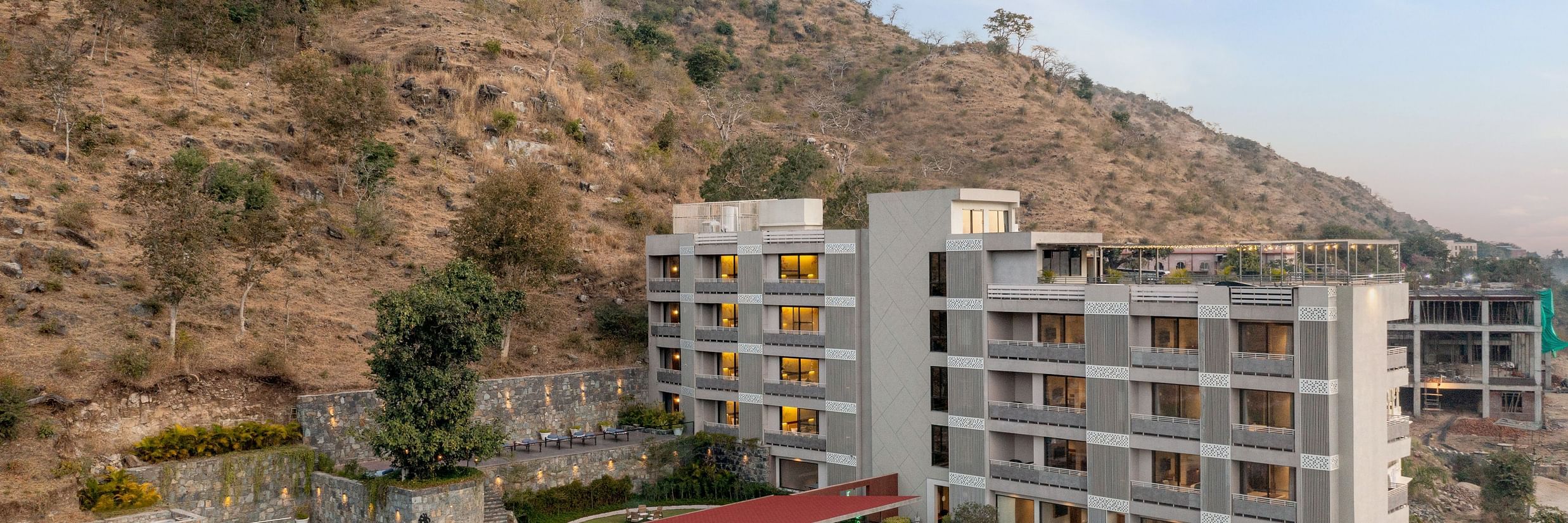 facade image of Stone Wood Hotel, Kumbhalgarh