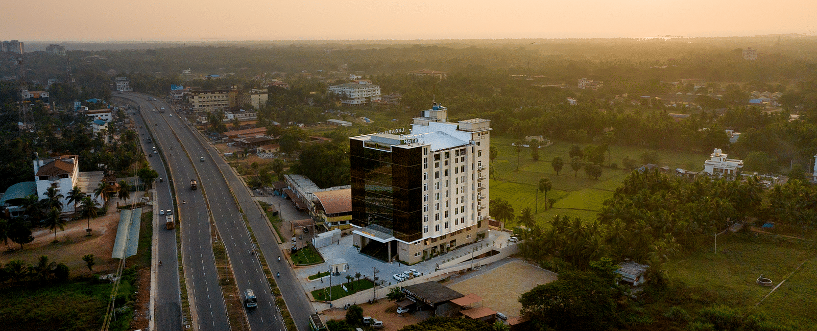 Facade image of Essentia Manipal Inn, Udupi.
