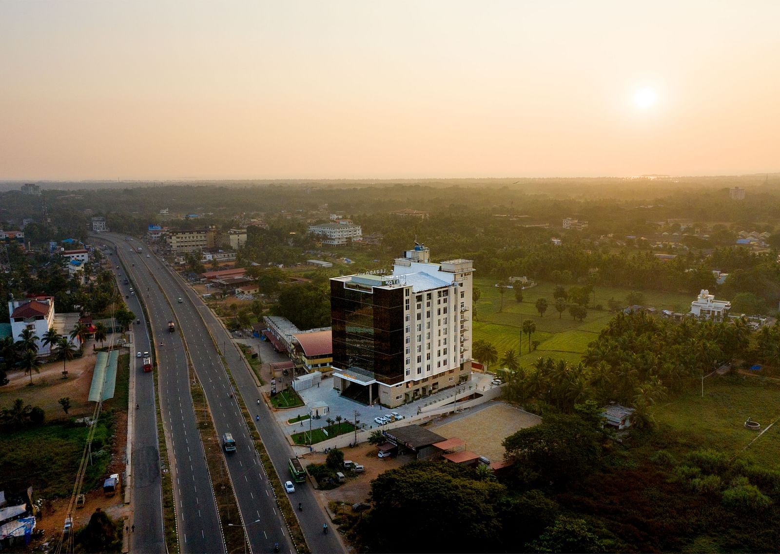 Facade image of Essentia Manipal Inn, Udupi.