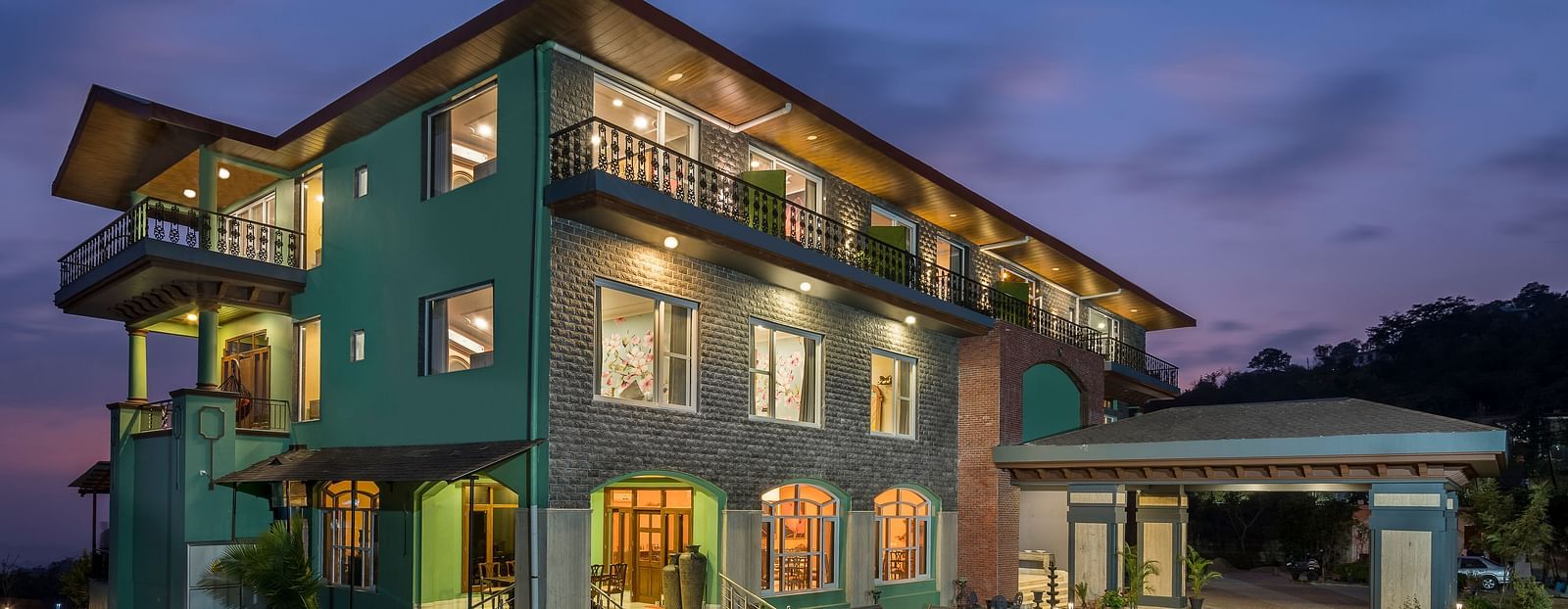 view of the facade of the property - Atman, Dharamshala