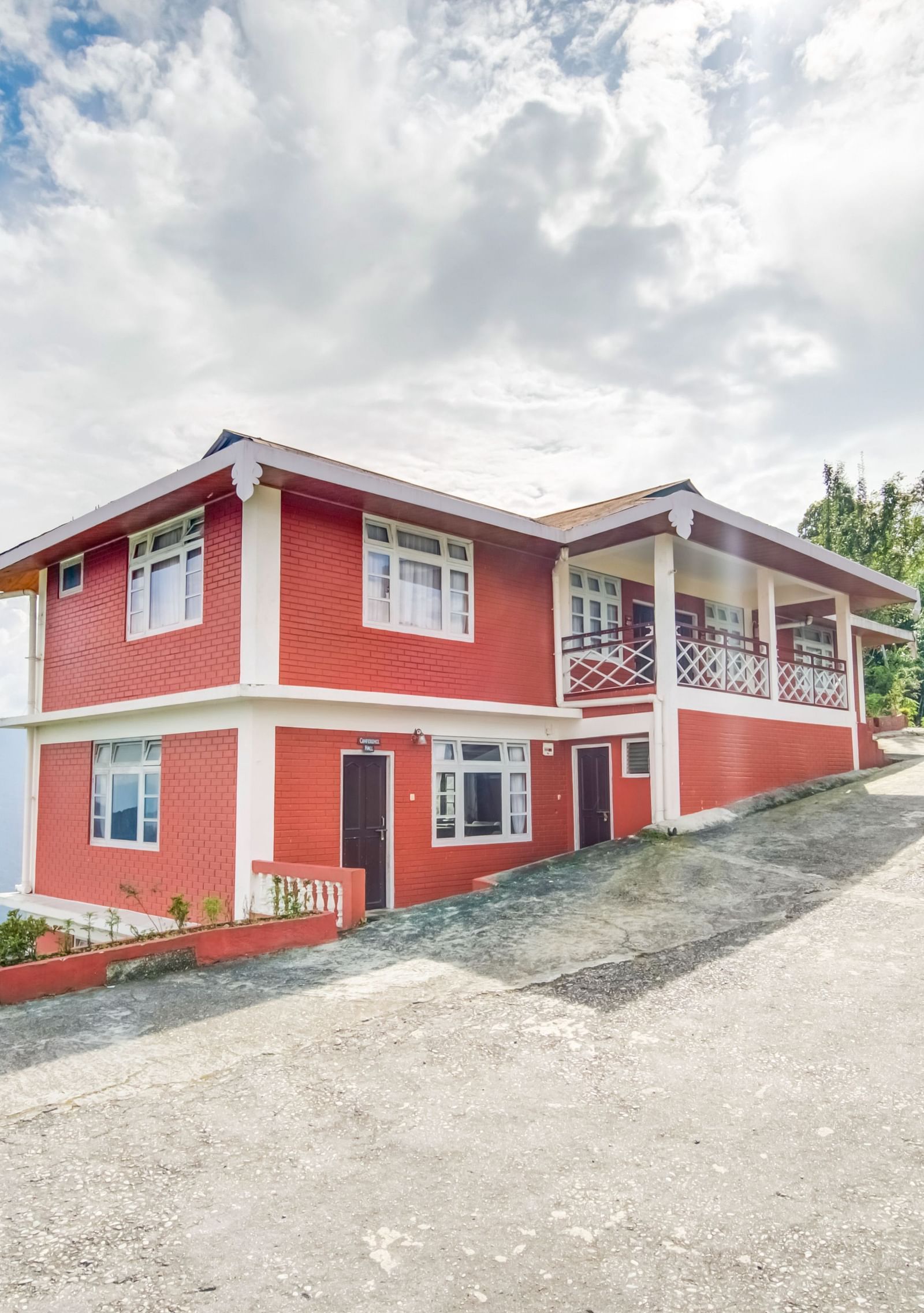 Image of Summit Tashi Ghang Heritage Resort, Pelling with a driveway
