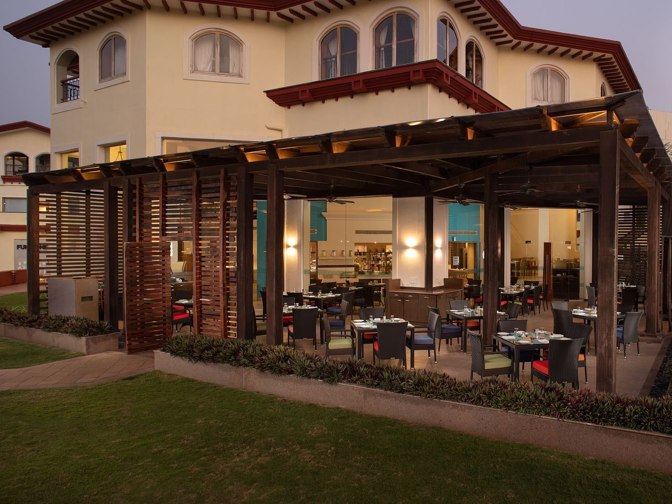 The Palms Restaurant in all its elegance 
