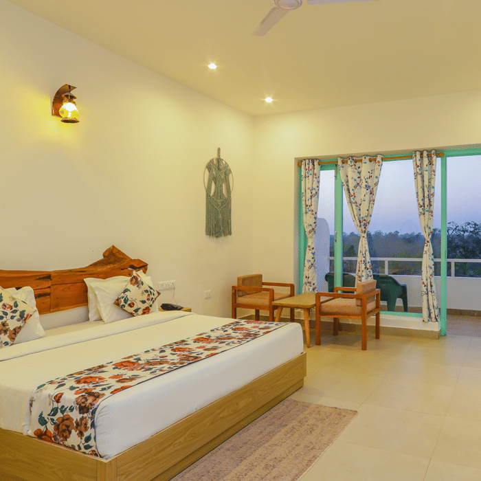 Sunset & Forest View Room at Vedikant Resorts The Mallard Corbett