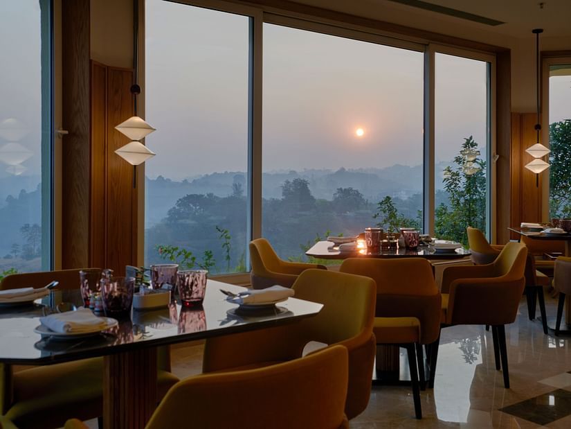 an image of a dining area with tables and chairs at The Dukes Retreat