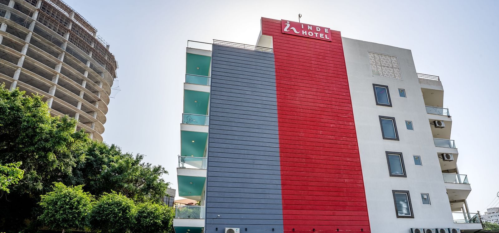 Facade of Inde Golf Course, Gurgaon