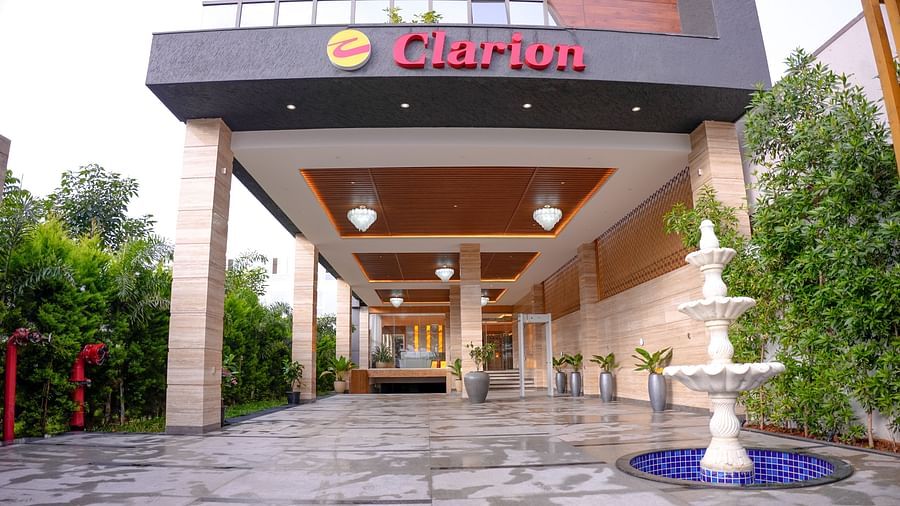 entrance of Clarion Bangalore