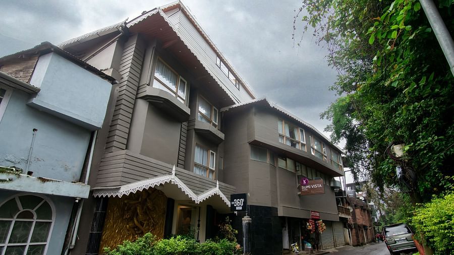 Facade of Sumitel Vista T.V Tower 