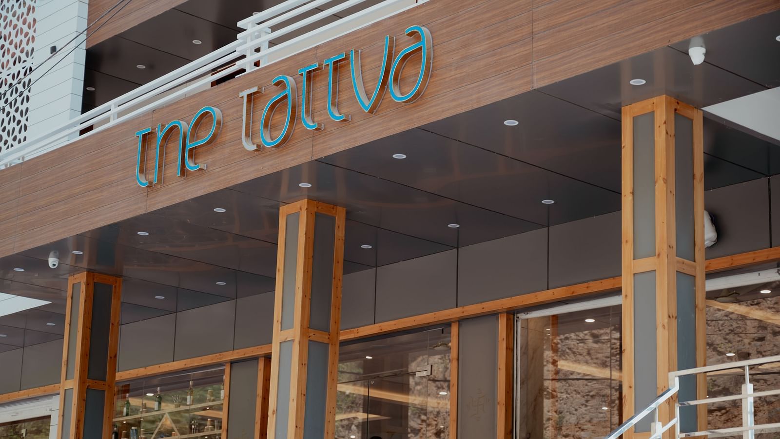 Facade of the hotel | The Tattva Devprayag