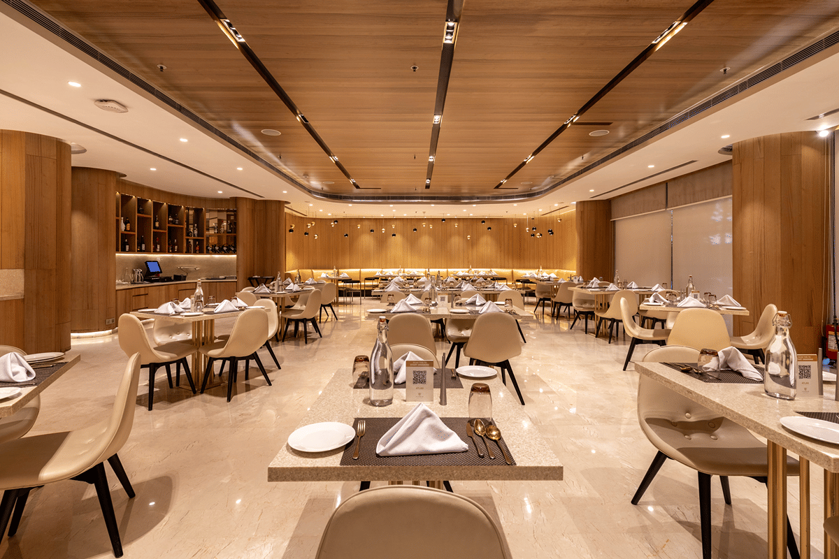 Atlas World Café, the all-day restaurant at VIVIDUS Hotel – Race Course