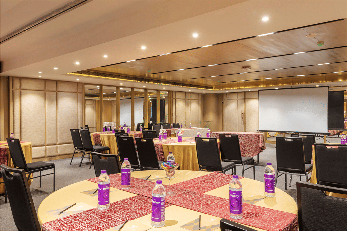 Aura — elegant event hall.